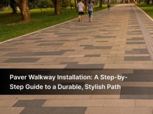 installing a walkway​