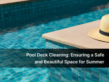 pool deck pressure washing