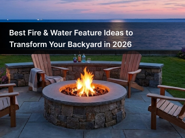 Fire Pit Water Feature Ideas for Modern Backyards