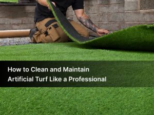 artificial turf cleaning service