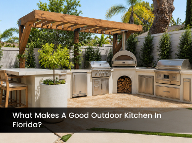Good Outdoor Kitchen in Florida